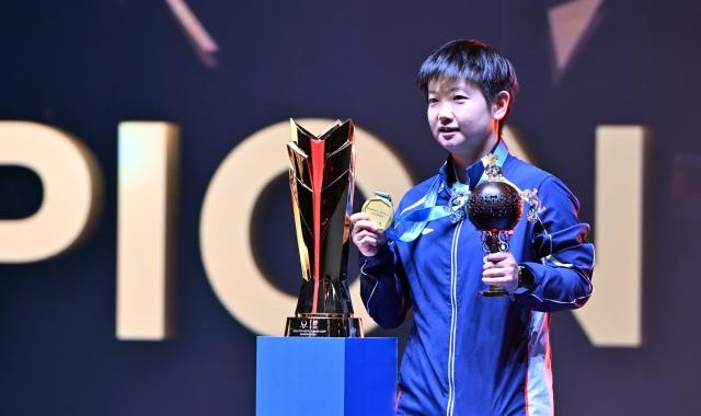 pp电子APP-孙颖莎首夺乒乓球亚洲杯女单冠军 王楚钦成功卫冕