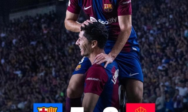 pp电子首页-【西甲】费利克斯处子球，莱万传射，巴萨5比0贝蒂斯